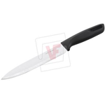 COLTELLO PROFESSIONALE DA CUCINA PEDRINI LAMA IN ACCIAIO INOX TEMPERATO CM 19 COLORE MANICO NERO