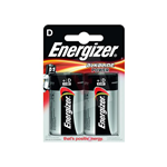 BATTERIE ENERGIZER ALKALINE "D" (CF.2 PZ) TORCIA