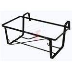 Portavasi IN FERRO FIORIERA PER BLACONE RINGHIERA COLORE NERO CM.40