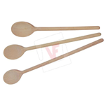 SET DA 3 PEZZI CUCCHIAI DA CUCINA IN LEGNO DI FAGGIO CUCCHIAIO GRANDE MESTOLO PALETTA PROFESSIONALE CM 25-30-35