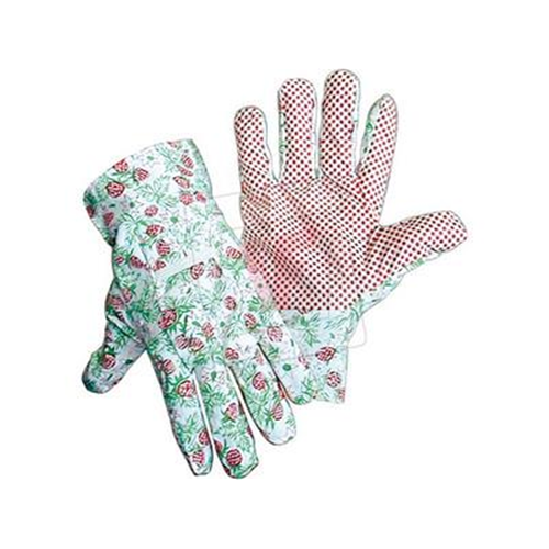 Prodotto: 150238 - GUANTI IN COTONE DONNA MAMMA PER GIARDINAGGIO PER PIANTE  IDEALE REGALO - Protezione ( - Guanti da lavoro e monouso); 9264