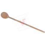 CUCCHIAIO GRANDE UTENSILE DA CUCINA MESTOLO PALETTA IN LEGNO MASSELLO DI FAGGIO PER MESCOLARE 