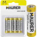 BATTERIE MAURER ALKALINE STILO "ULTRAPOWER" (BL.4PZ.)