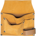 MAURER-PLUS BORSA CARPENTIERE CROSTA MAURER PLUS 3 TASCHE PORTAMARTELLO