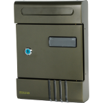 CASSETTA POSTALE MAURER "NOTES" BRONZO ACCIAIO