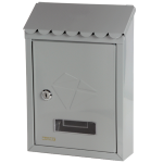 CASSETTA POSTALE MAURER STAMP GRIGIO 21X30X6,8CM.