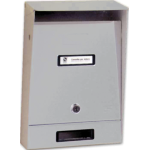 CASSETTA POSTALE SILMEC "10.202" GRIGIO FERRO