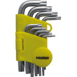 CHIAVI TORX MASCHIO IN SERIE MAURER 9PZ CV - CF. BLISTER