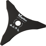 DISCO DECESPUGLIATORE ACCIAIO 3 DENTI 255MM PAPILLON - CF. SCATOLA