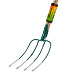 FORCA PER FIENO 4 DENTI C/MANICO FSC PAPILLON