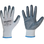 GUANTI LAVORO NITRILE GRIGIO "GLOVEX" TG. 8" MAURER - CF. CAVALIERE