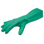 GUANTI LAVORO NITRILE VERDE TG. 8" "SOL-VEX PLUS"