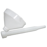 IMBUTO X TRAVASO IN PVC FLESSIBILE BIANCO