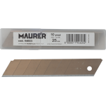 LAME CUTTER 25MM SPEZZARE MAURER (CONF.10 PZ.)
