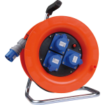 MAURER-PLUS AVVOLGICAVO ELETTRICO INDUSTR. MAURER PLUS 30MT 3PRESE CEE16A 3X2,5 IP44
