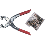 PINZA OCCHIELLATRICE MAURER + 100 OCCHIOLI PICC. - CF. IN BLISTER