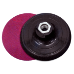PLATORELLO SMERIGLIATRICE IN PLASTICA C/VELCRO Ø115MM F14 X MAURER