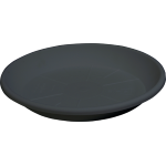 SOTTOVASO TONDO FESTONATO "ANTRACITE" (VASO 40CM) 40X5HCM