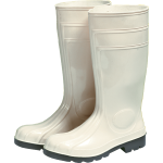 STIVALI IN PVC SICUREZZA N.38 BIANCO S4