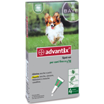 BAYER ADVANTIX SPOT ON 4P. CANI KG.0-4