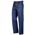 PANTALONE SUPER CARGO MULTITASCHE BLU TG.50