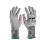 Utilia GUANTI ANTITAGLIO IN NYLON/POLIURETANO Col. Grigio tg. 8
