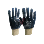 Utilia GUANTI N.B.R. CON POLSINO A MAGLIA col. blu tg. 9