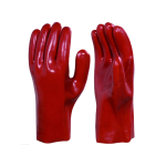 GUANTI PVC ROSSI ANTIACIDO-CM.35  A8018