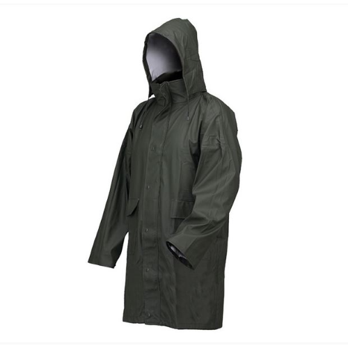 Prodotto: 80747 - CAPPOTTO GIUBBOTTO IMPERMEABILE ANTIPIOGGIA UOMO/DONNA  COLORE VERDE TAGLIA L - Protezione ( - Impermeabili e completi); 36691