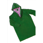 CAPPOTTO GIUBBOTTO IMPERMEABILE ANTIPIOGGIA UOMO/DONNA COLORE VERDE TAGLIA XL