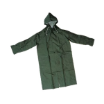 CAPPOTTO GIUBBOTTO IMPERMEABILE LUNGO ANTIPIOGGIA UOMO/DONNA COLORE VERDE TAGLIA L