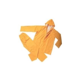 IMPERMEABILE COMPLETO ANTISTRAPPO ANTIPIOGGIA CON GIACCA E PANTALONI UOMO/DONNA COLORE GIALLO, TAGLIA M 