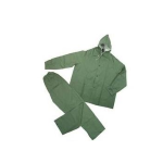 IMPERMEABILE COMPLETO ANTISTRAPPO ANTIPIOGGIA CON GIACCA E PANTALONI UOMO/DONNA COLORE VERDE, TAGLIA XXXL