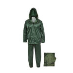 IMPERMEABILE LAVORO POLIESTERE/PVC COMPLETO VERDE L MAURER