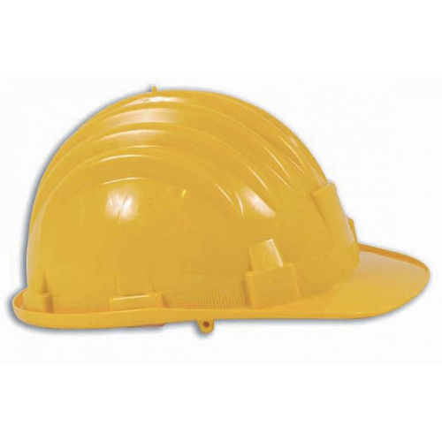 CASCO CASCHETTO ELMETTO DI PROTEZIONE SUL LAVORO COLORE GIALLO