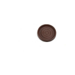 SOTTOVASO ADONE TONDO MARRONE