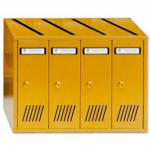 CASSETTA POSTALE SILMEC "31705" 5 ELEMENTI BRONZO