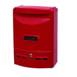 CASSETTA POSTALE ALL. RIVISTE ROSSA CM.228X38X10