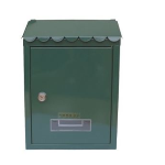 CASSETTA POSTALE CM. 21X30X7 FERRO VERNIC.VERDE