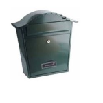 CASSETTA POSTALE CM. 37X36X13 VERDE X RIVISTE