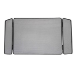 PARASCINTILLE PER CAMINO STUFA  A 3 ANTE IN FERRO PROTEZIONE CAMINETTO 100X45 CM