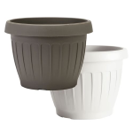 VASO TONDO Ã¸ 40 x h.30 Lt. 23 - bianco