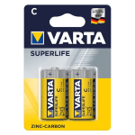 VARTA SUPERLIFE ZINCO 1/2 TORCIA BL.2PZ