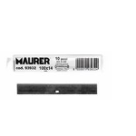 LAME X RASCHIETTO 93930 10 PZ MAURER LAMA 100X14MM - CF. IN BLISTER