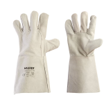 GUANTI LAVORO CROSTA "WELDING" TG.11" MAURER CON MANICHETTA