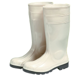 STIVALI IN PVC SICUREZZA N.40 BIANCO S4