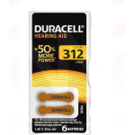 BATTERIE DURACELL ACUSTICA "EASY TAB312 MARRONE" - CF. BLISTER 6PZ