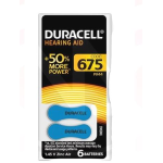 BATTERIE DURACELL ACUSTICA "EASY TAB675 BLU'" - CF. BLISTER 6PZ