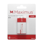 MAXIMUS PILA TRANSISTOR 9 VOLT BLISTER 1PEZZO