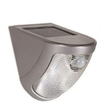 DURACELL LAMPADA SOLARE LED DA MURO C/SENSORE 90lm GRIGIO